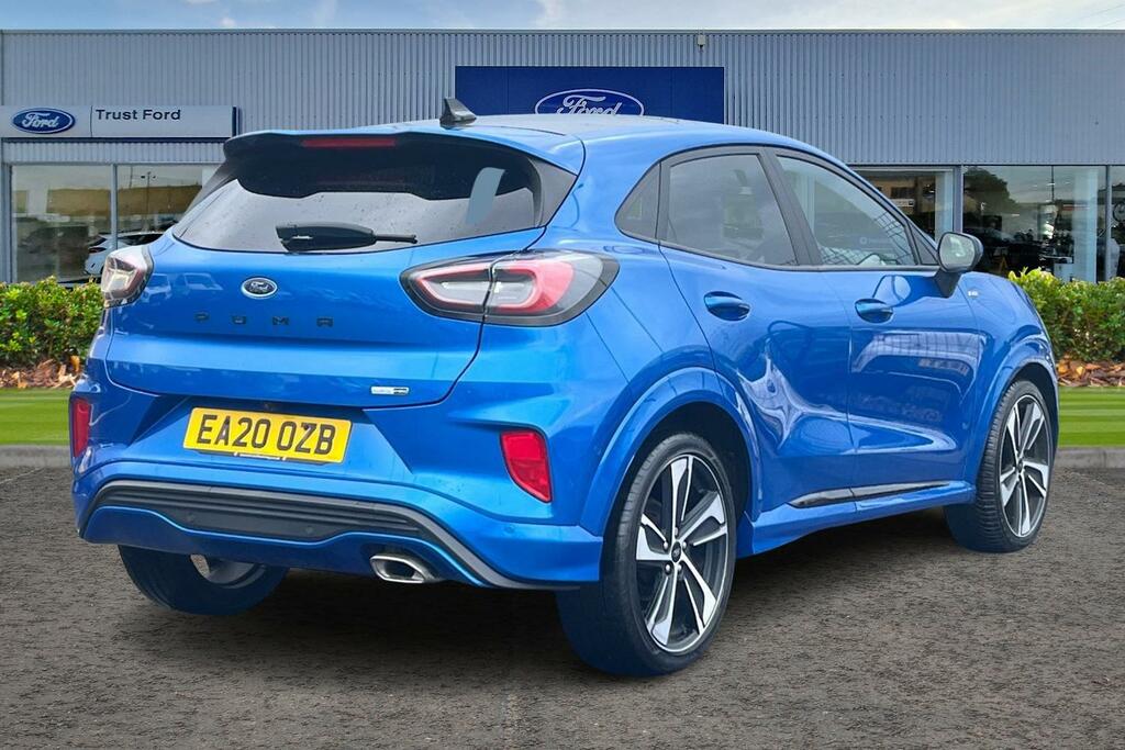 Ford Puma 1.0 Ecoboost Hybrid Mhev St-line X Blue #4