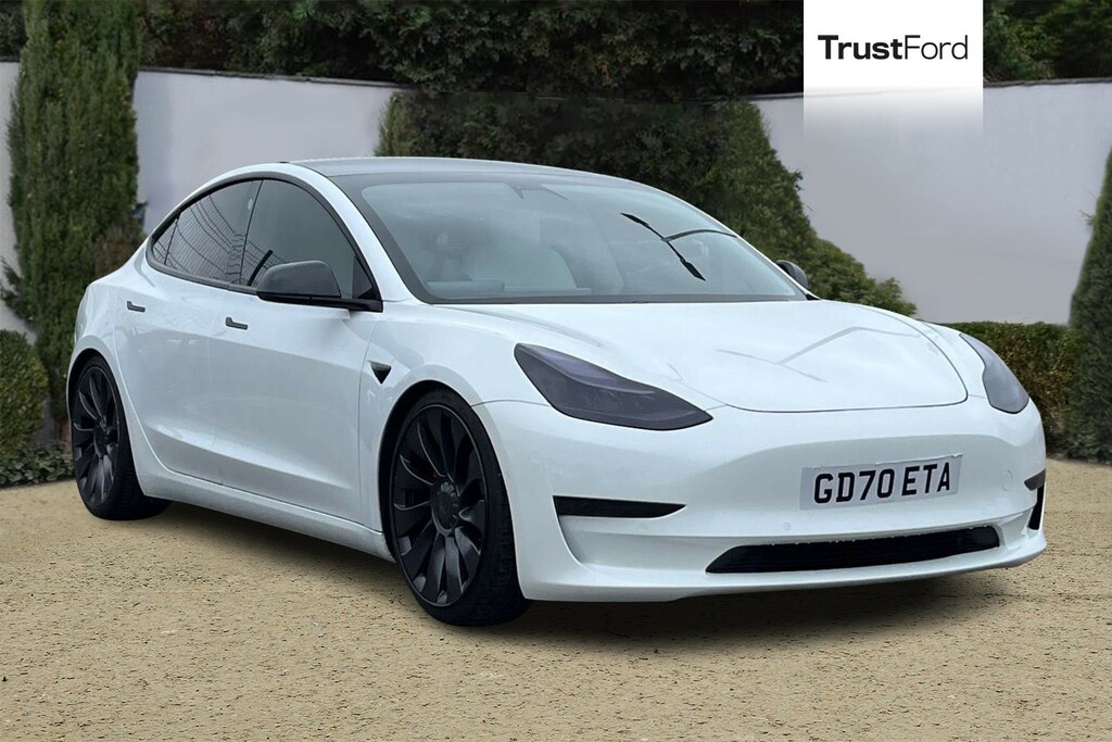 Tesla Model 3 Performance Awd Performance Upgrade White