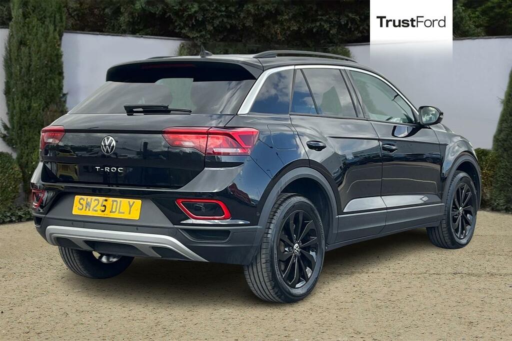 Volkswagen T-Roc 1.5 Tsi Match Dsg SW25DLY Black #4