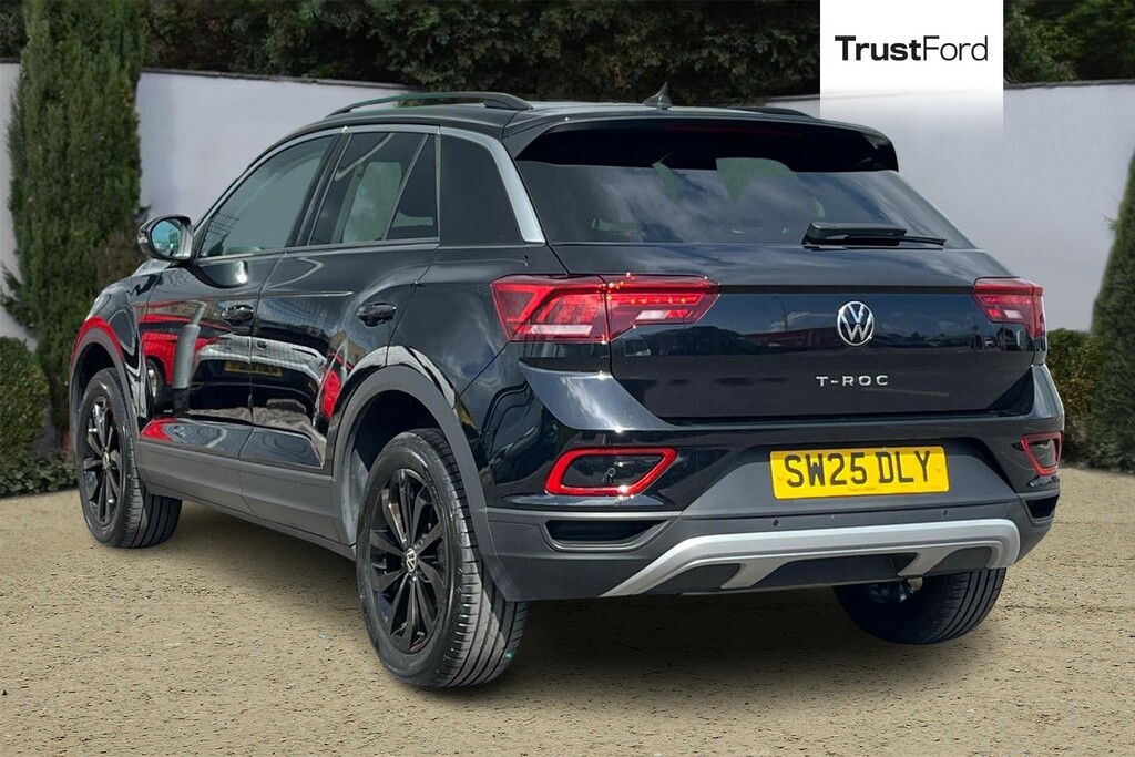 Volkswagen T-Roc 1.5 Tsi Match Dsg SW25DLY Black #2