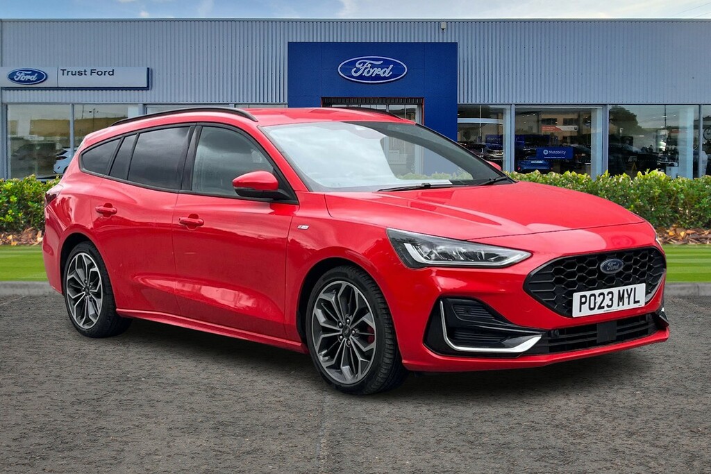 Ford Focus St-line Vignale Sync 4 Touchscreen Navigation Red
