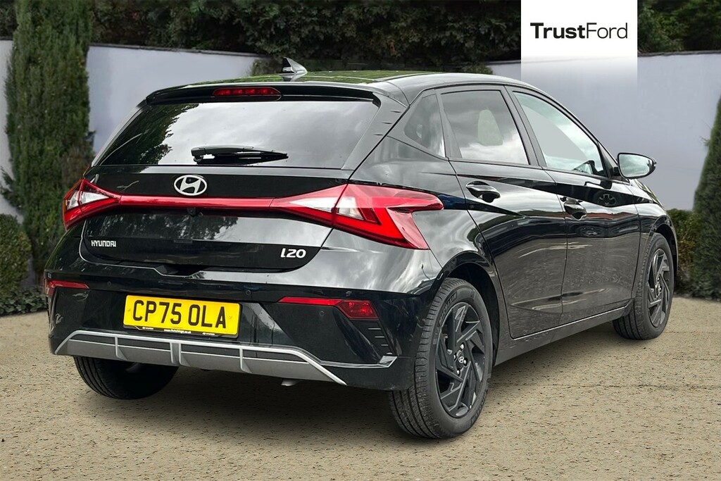 Hyundai I20 1.0T Gdi 90 Black Line Dct Digital Dash Apple Black #4