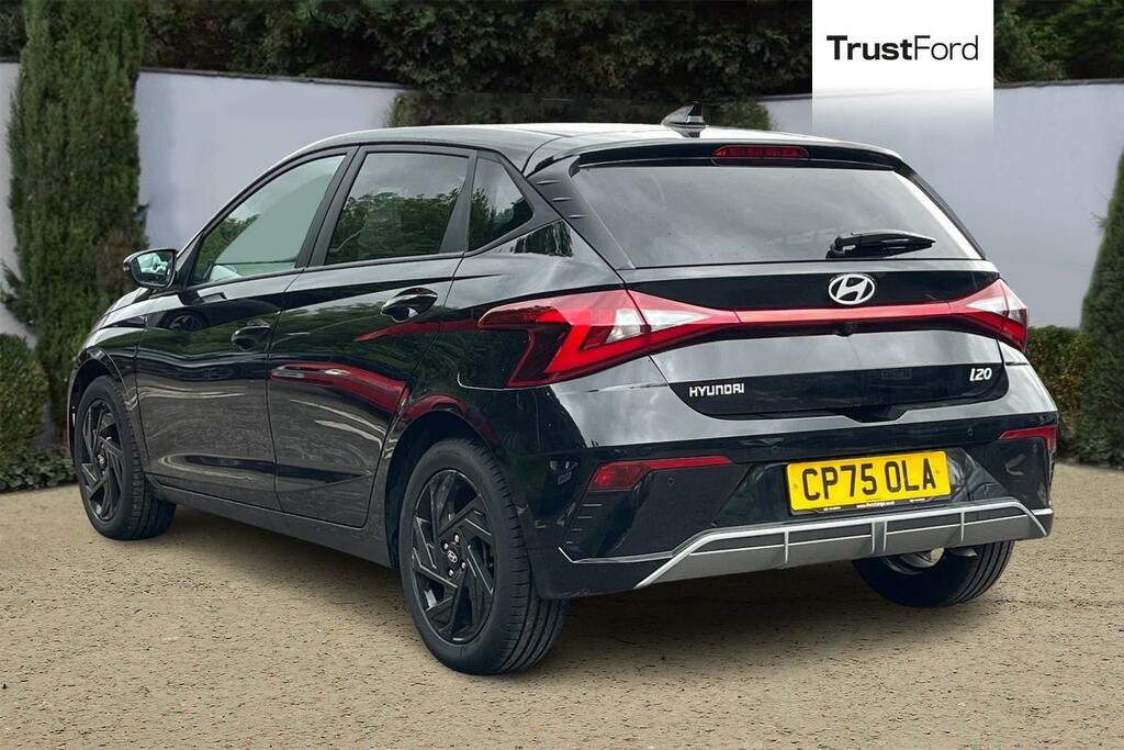 Hyundai I20 1.0T Gdi 90 Black Line Dct Digital Dash Apple Black #2