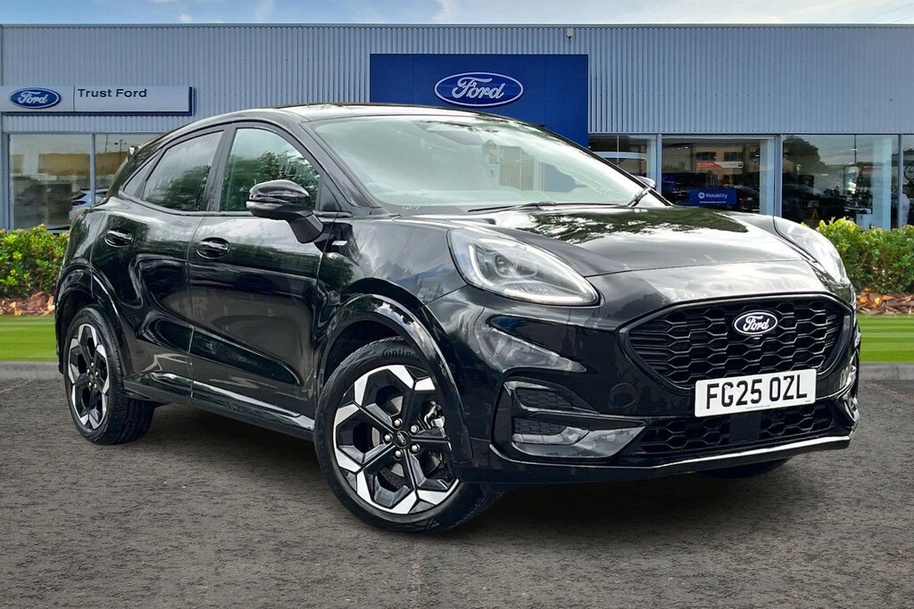 Ford Puma 1.0 Ecoboost Hybrid Mhev St-line X Digita Das FG25OZL Black