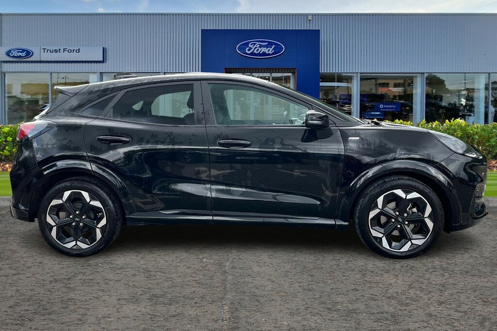 Ford Puma 1.0 Ecoboost Hybrid Mhev St-line X Digita Das FG25OZL Black #3