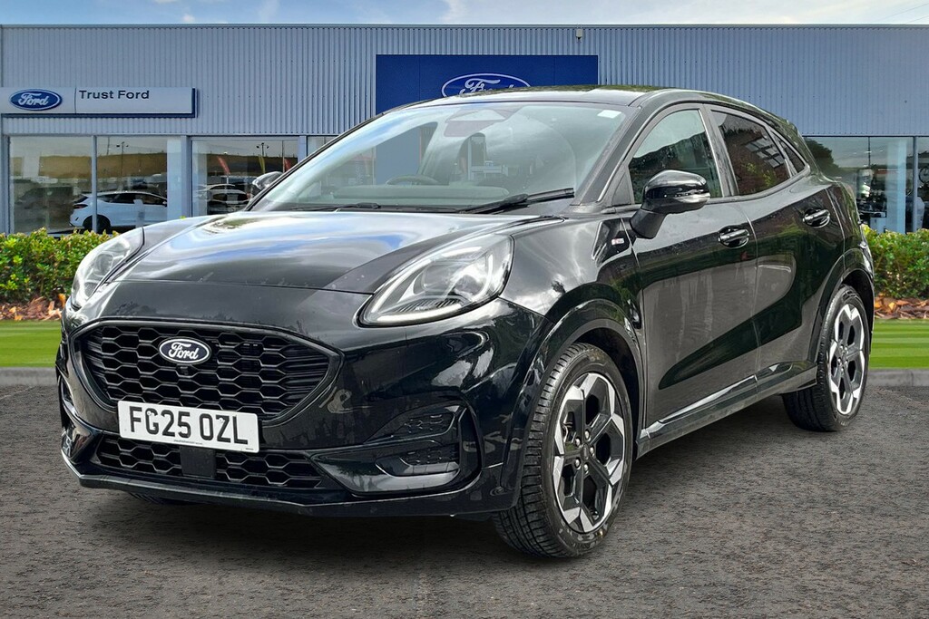 Ford Puma 1.0 Ecoboost Hybrid Mhev St-line X Digita Das FG25OZL Black #5