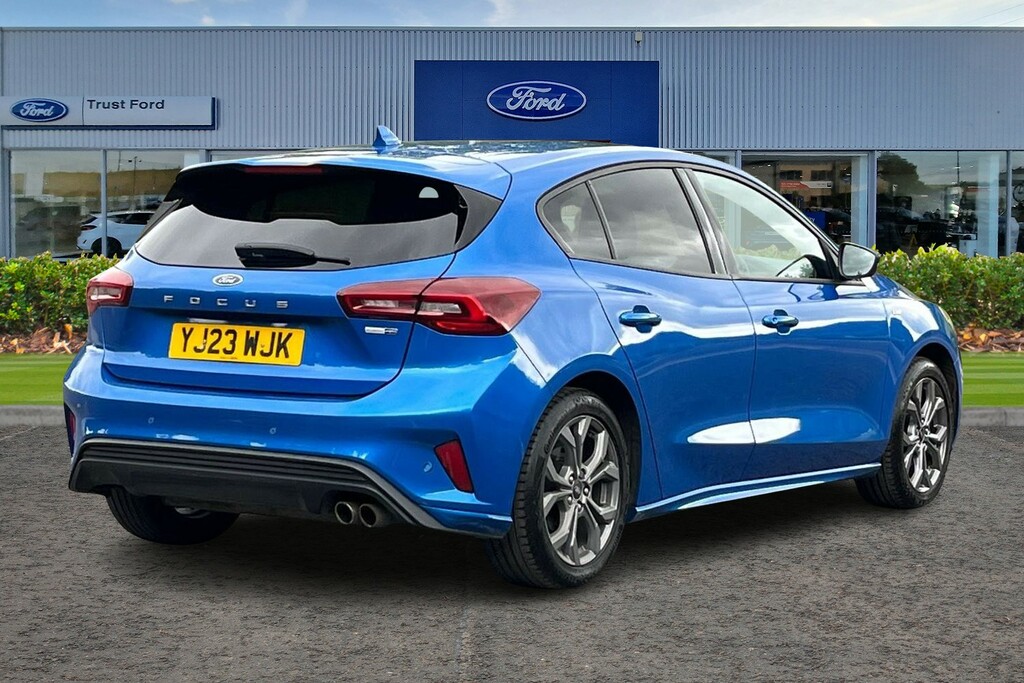 Ford Focus 1.0 Ecoboost Hybrid Mhev 155 St-line Edition YJ23WJK Blue #3