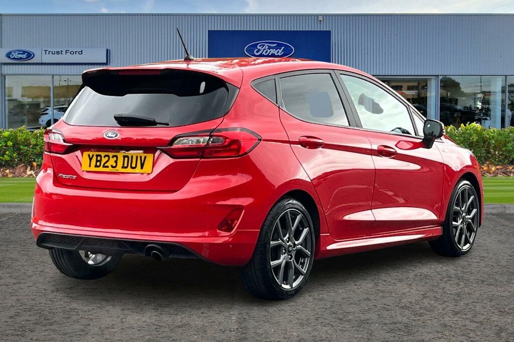 Ford Fiesta 1.0 Ecoboost St-line YB23DUV Red #4