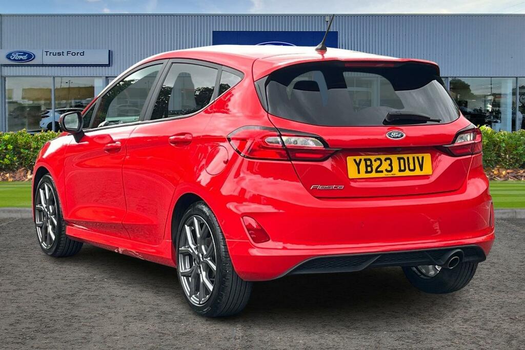 Ford Fiesta 1.0 Ecoboost St-line YB23DUV Red #2