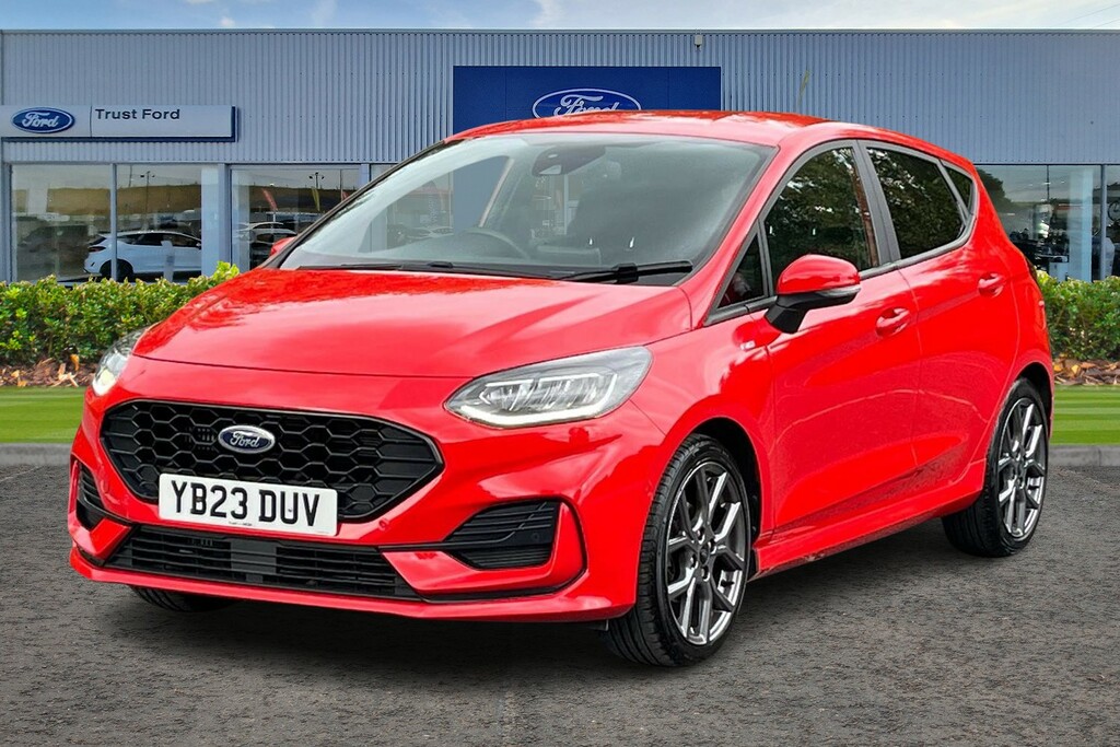 Ford Fiesta 1.0 Ecoboost St-line YB23DUV Red #5