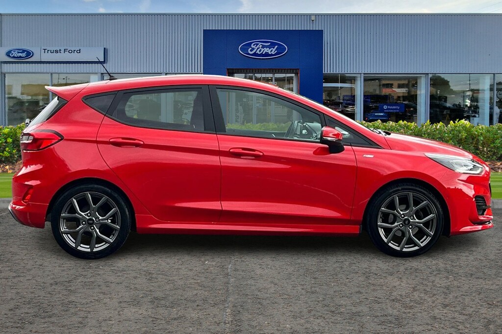 Ford Fiesta 1.0 Ecoboost St-line YB23DUV Red #3
