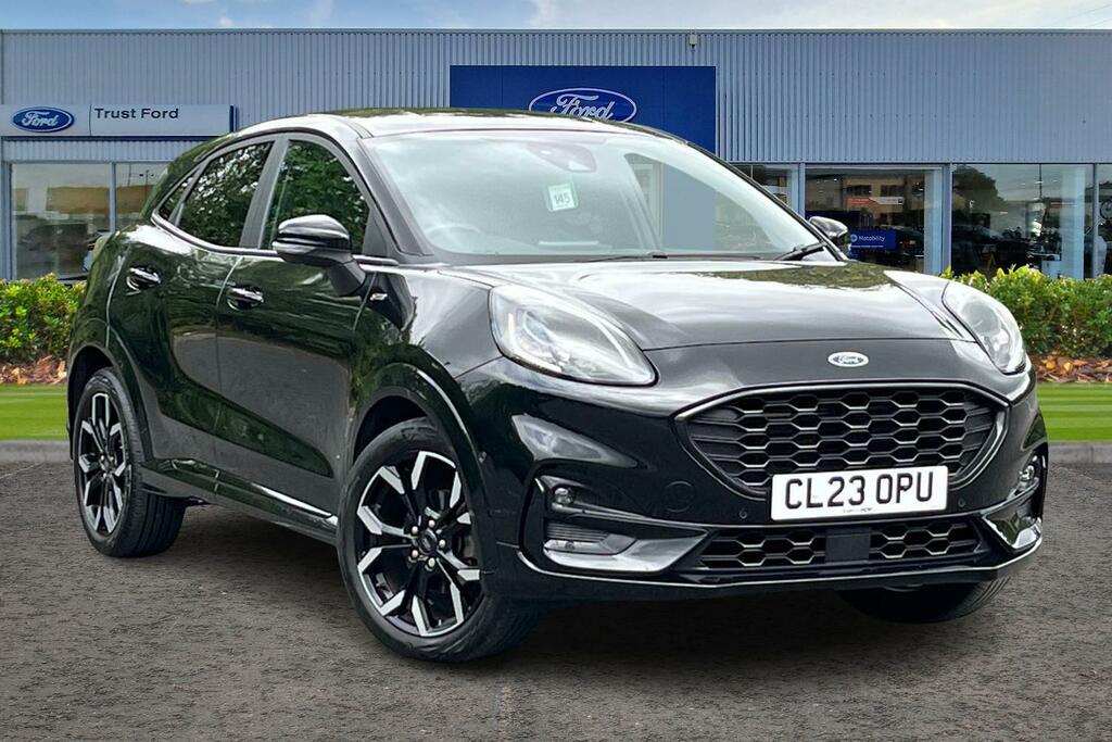 Ford Puma 1.0 Ecoboost Hybrid Mhev 155 St-line X Black