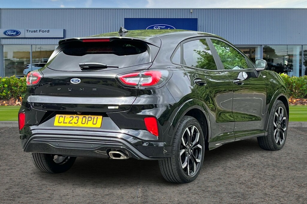 Ford Puma 1.0 Ecoboost Hybrid Mhev 155 St-line X Black #4