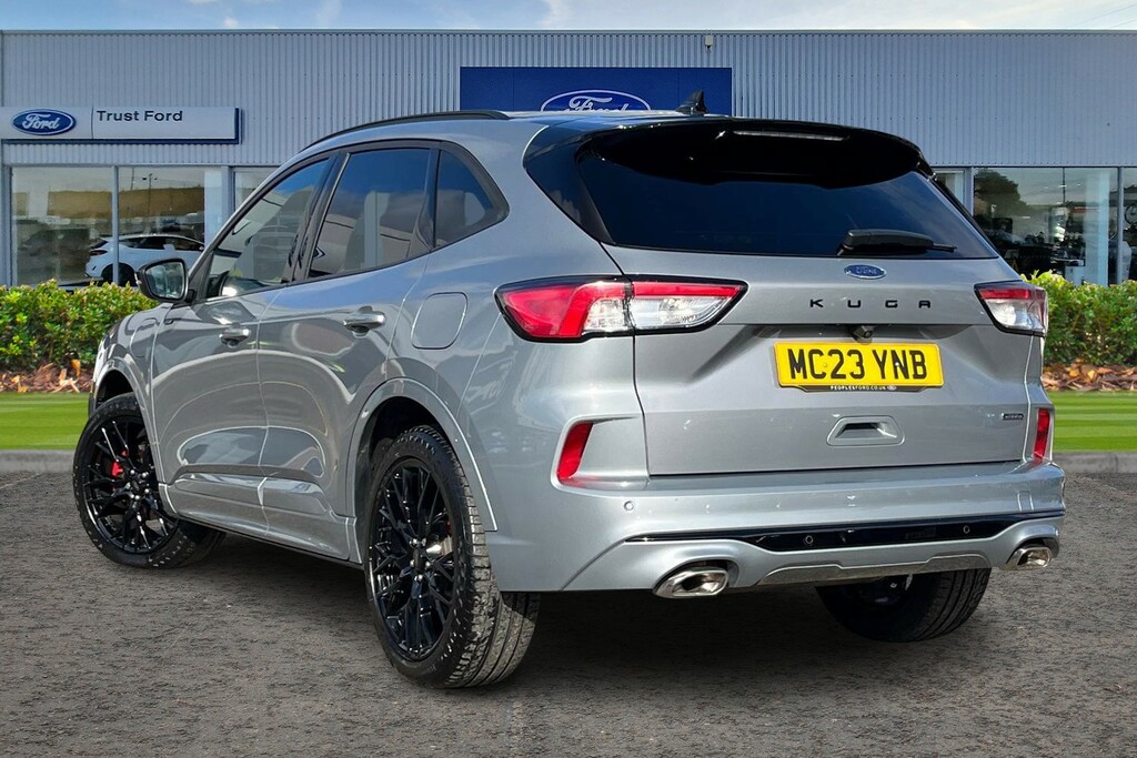 Ford Kuga 2.5 Phev Black Package Edition Sync3 Navigation He MC23YNB Silver #2
