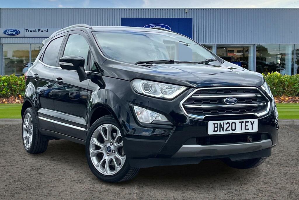 Ford Ecosport 1.0 Ecoboost 125 Titanium Sync 3 - Heated S Black