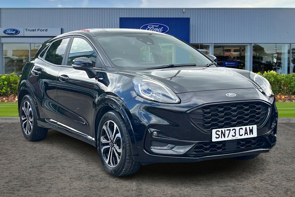Ford Puma 1.0 Ecoboost Hybrid Mhev St-line Black