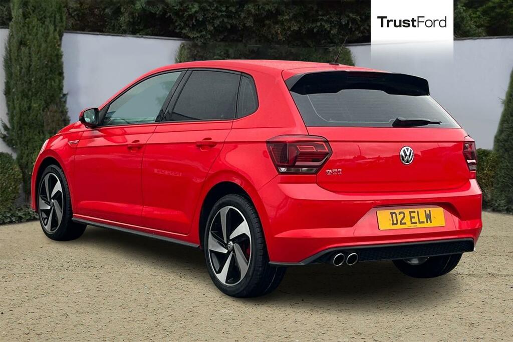 Volkswagen Polo 2.0 Tsi Gti Dsg D2ELW Red #2
