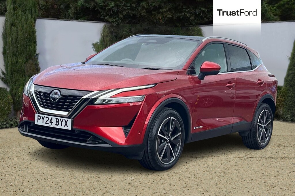 Nissan Qashqai 1.5 E-power Tekna PY24BYX Red #5