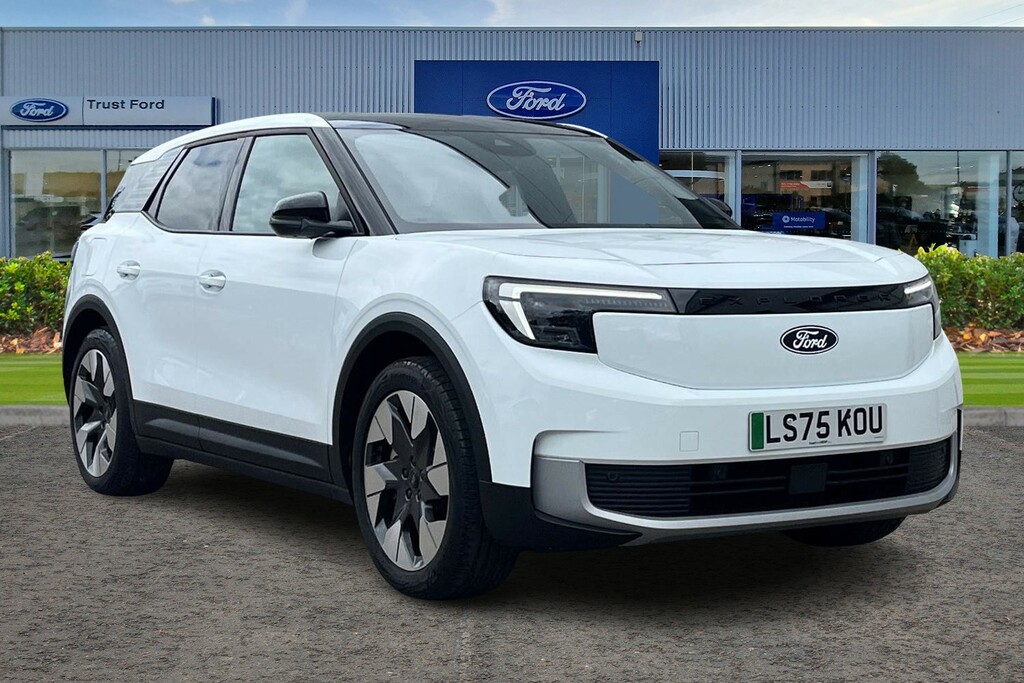 Ford Explorer Extended Range 77Kwh Premium Suv White