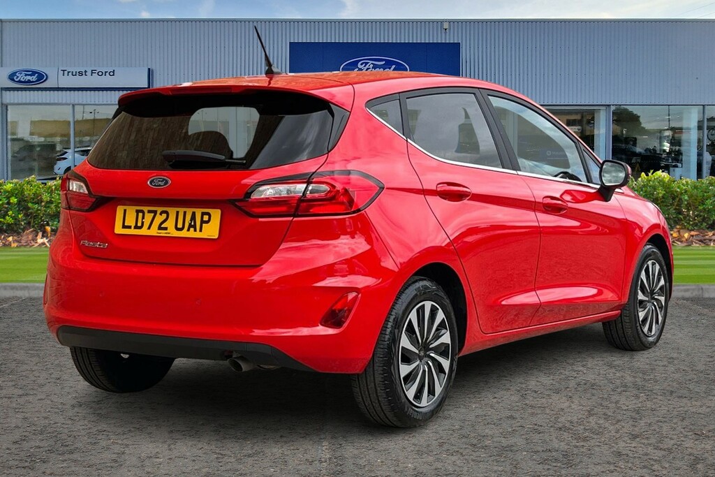 Ford Fiesta 1.0 Ecoboost Titanium LD72UAP Red #4