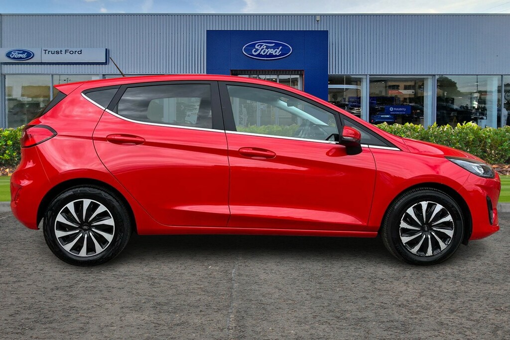 Ford Fiesta 1.0 Ecoboost Titanium LD72UAP Red #3