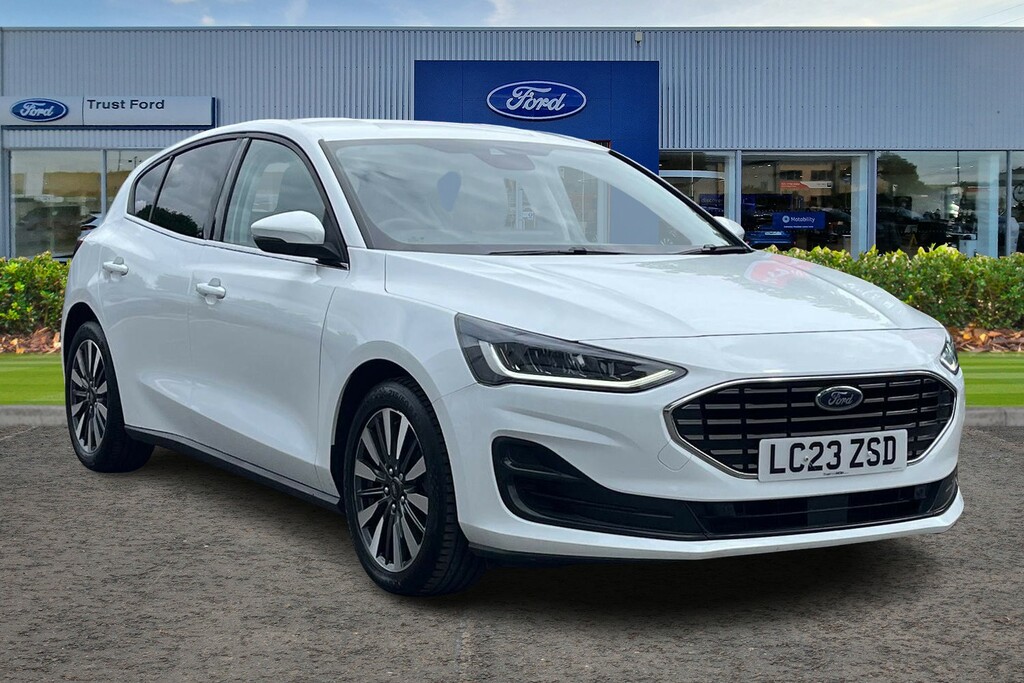 Ford Focus 1.0L Ecoboost Hybrid Mhev Titanium X White