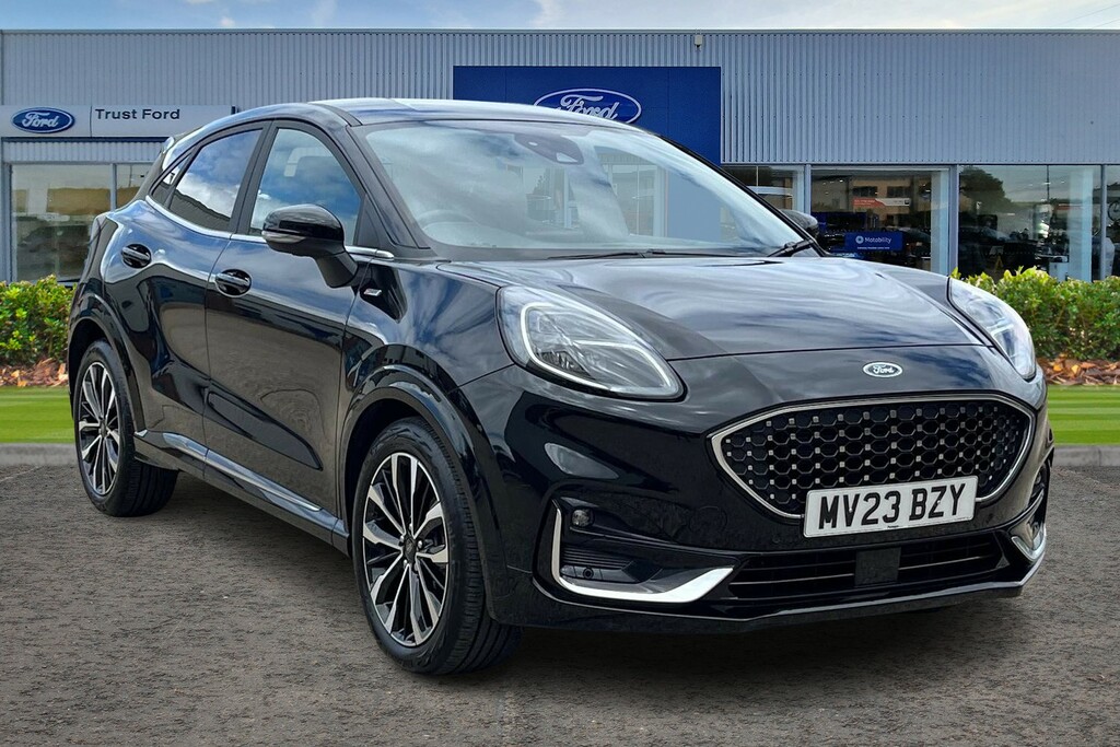 Ford Puma 1.0T Ecoboost Mhev St-line Vignale Suv Black