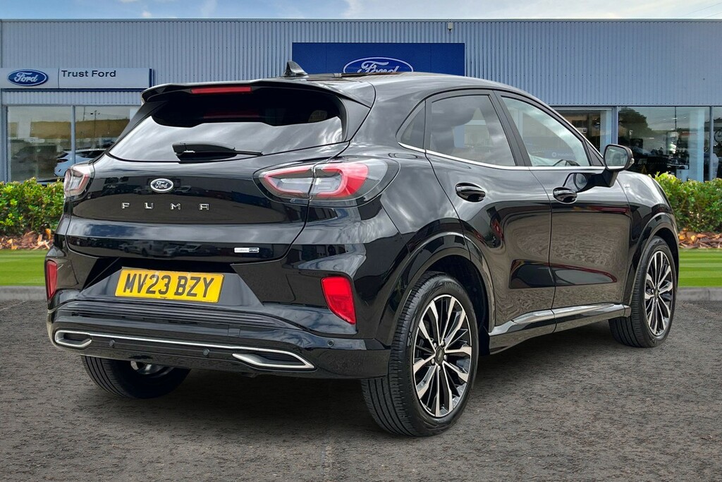 Ford Puma 1.0T Ecoboost Mhev St-line Vignale Suv Black #4