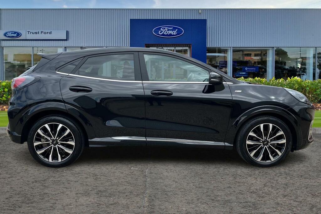 Ford Puma 1.0T Ecoboost Mhev St-line Vignale Suv Black #3