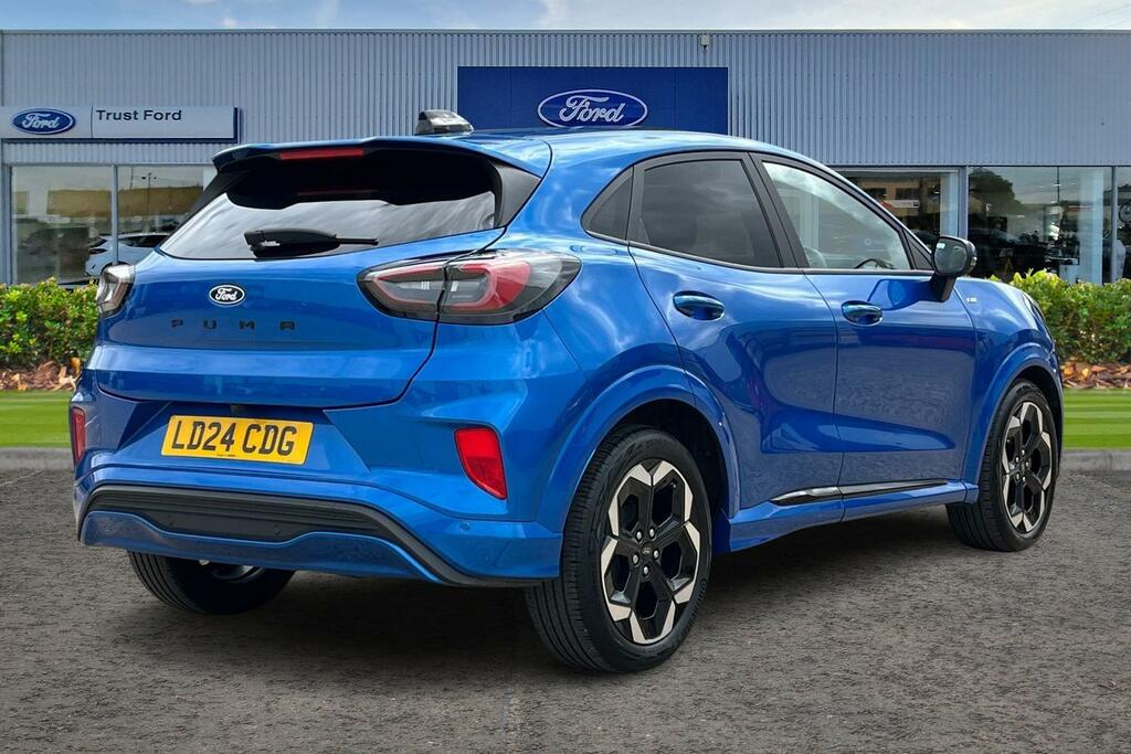 Ford Puma 1.0T Ecoboost Mhev St-line X Suv Hybrid LD24CDG Blue #4