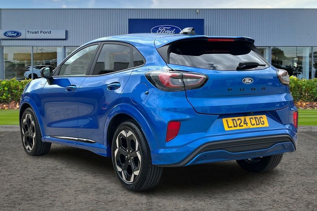 Ford Puma 1.0T Ecoboost Mhev St-line X Suv Hybrid LD24CDG Blue #2