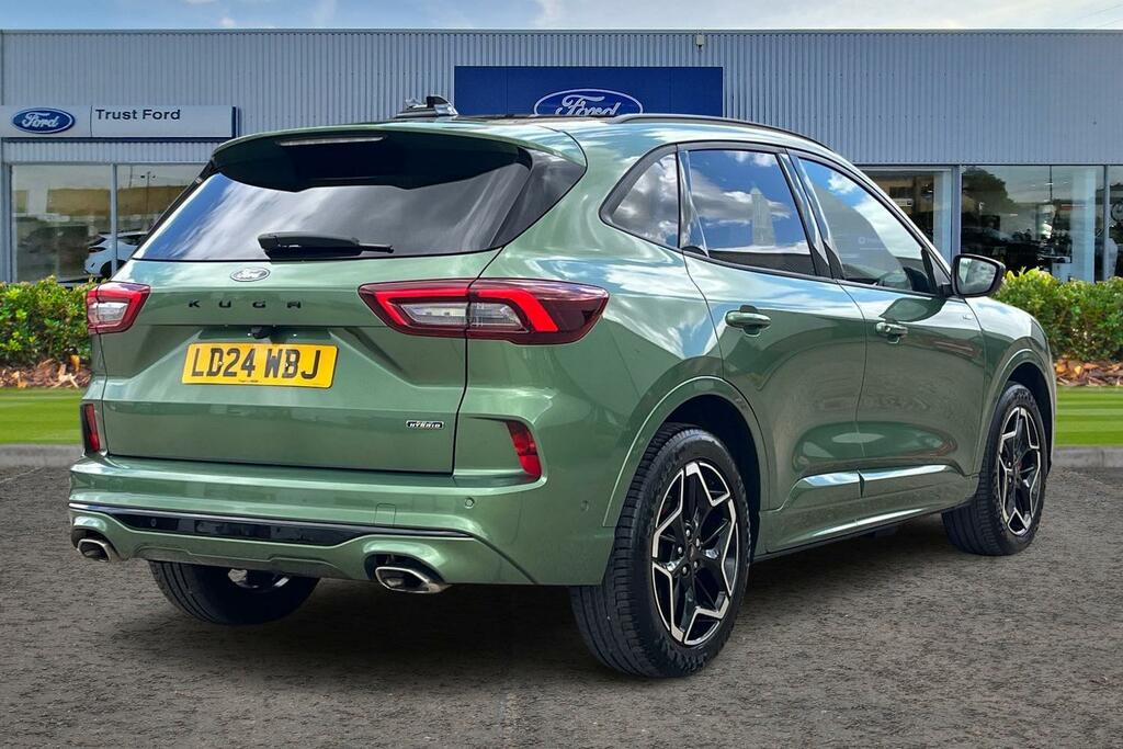 Ford Kuga 2.5 Duratec 14.4Kwh St-line X Suv Plug- LD24WBJ Green #4