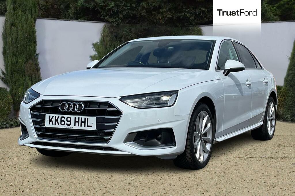 Audi A4 2.0 Tfsi 35 Sport Saloon Euro 6 White #5