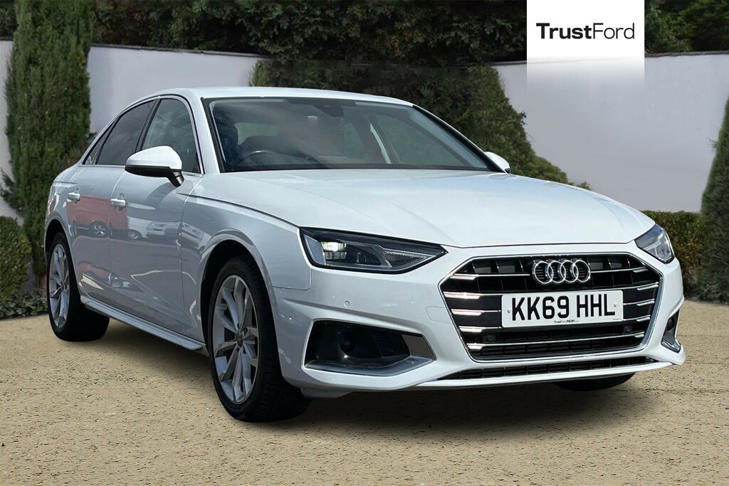 Audi A4 2.0 Tfsi 35 Sport Saloon Euro 6 White
