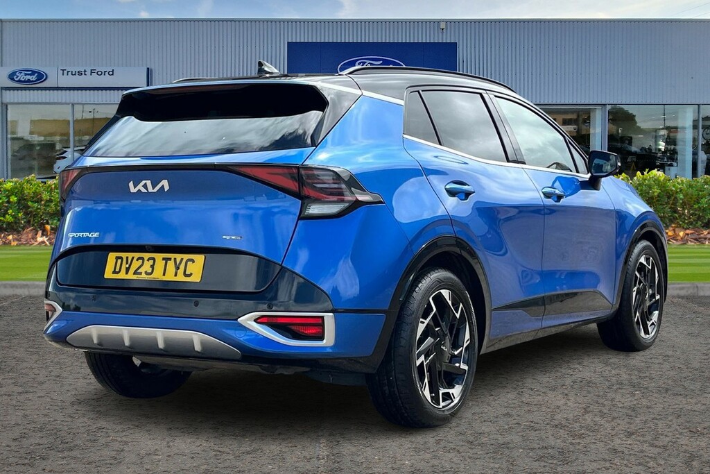 Kia Sportage 1.6 T-gdi Mhev Gt-line S Suv Hybrid Dct Blue #4