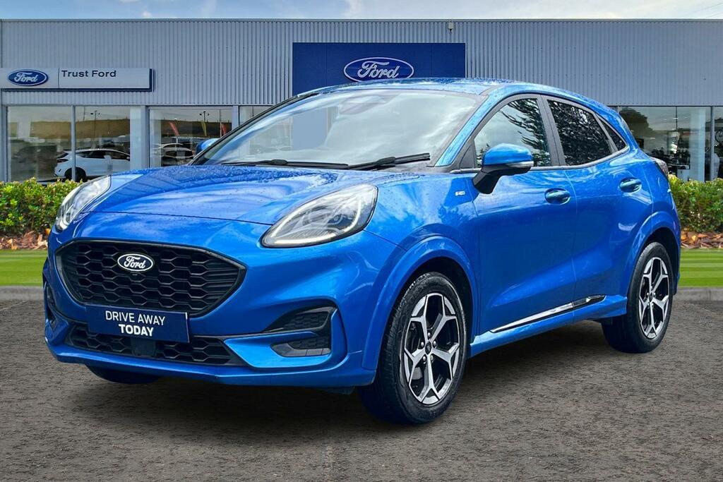 Ford Puma 1.0T Ecoboost Mhev St-line Suv Hybrid M Blue #5