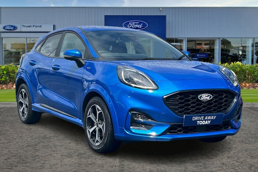 Ford Puma 1.0T Ecoboost Mhev St-line Suv Hybrid M Blue