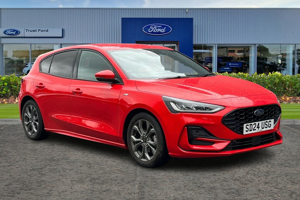 Ford Focus St-line Sync 4 Touchscreen Navigation Cruise C Red