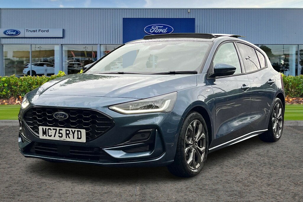 Ford Focus 1.0T Ecoboost Mhev St-line Hatchback Panoramic MC75RYD Blue #5