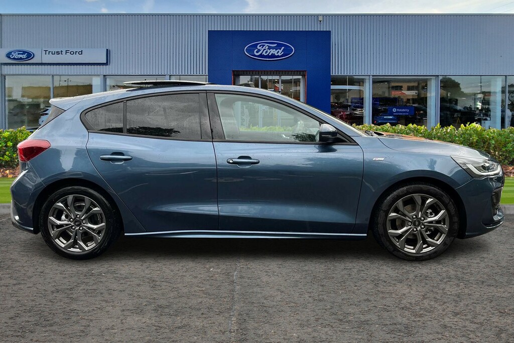Ford Focus 1.0T Ecoboost Mhev St-line Hatchback Panoramic MC75RYD Blue #3