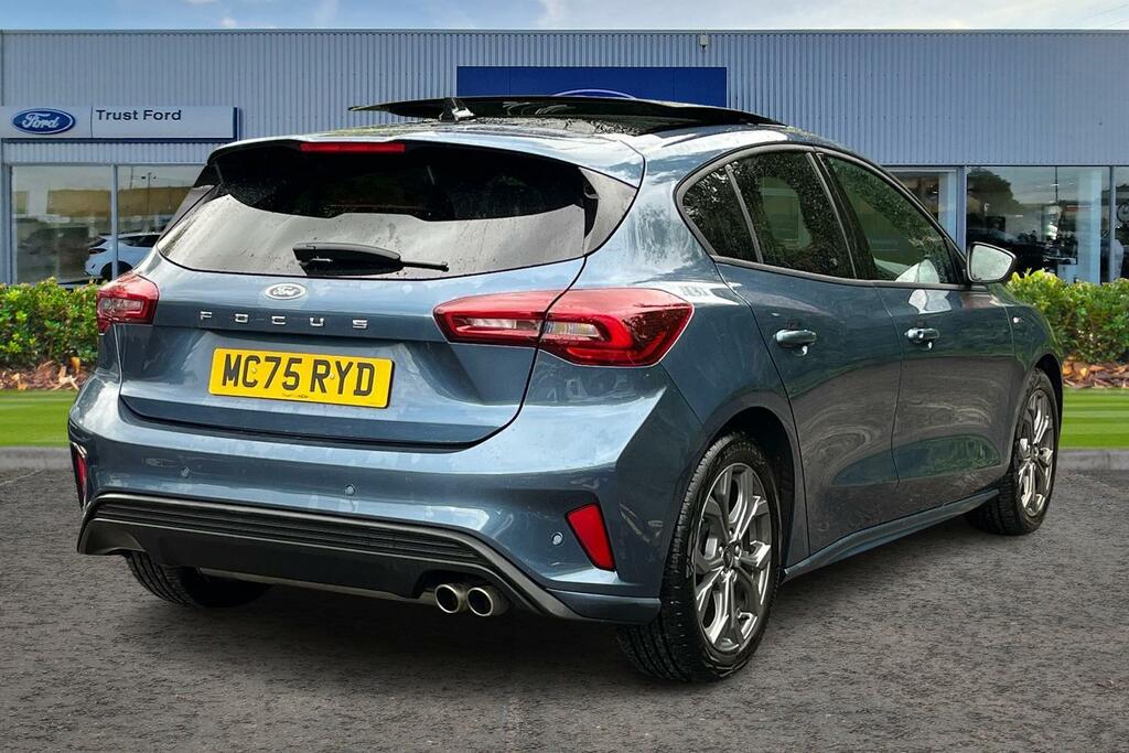 Ford Focus 1.0T Ecoboost Mhev St-line Hatchback Panoramic MC75RYD Blue #4