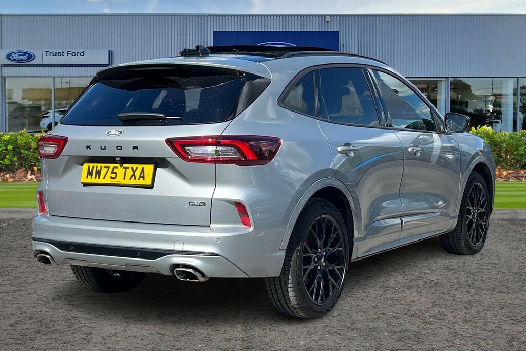 Ford Kuga 2.5 Phev St-line X Black Package Cvt Panoramic MW75TXA Silver #4