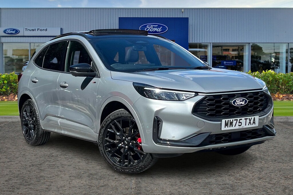 Ford Kuga 2.5 Phev St-line X Black Package Cvt Panoramic MW75TXA Silver