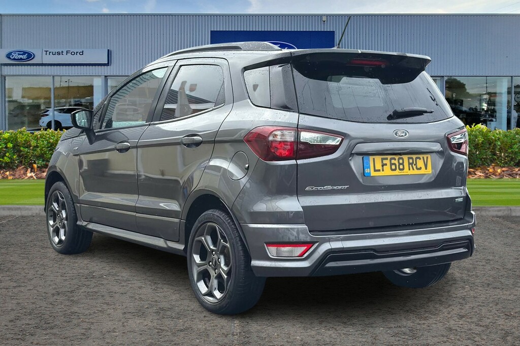 Ford Ecosport 1.0 Ecoboost St-line With Sat Nav Rear Camera Grey #2