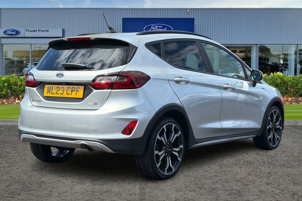 Ford Fiesta 1.0 Ecoboost Hybrid Mhev 125 Active X With Rea ML23CPF Silver #4
