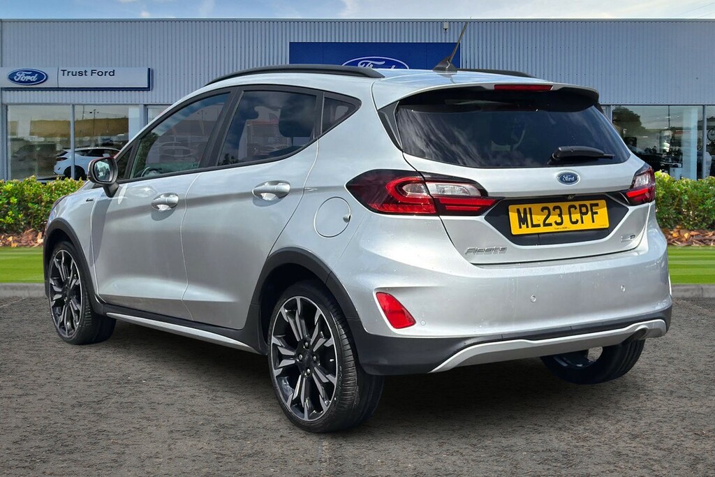 Ford Fiesta 1.0 Ecoboost Hybrid Mhev 125 Active X With Rea ML23CPF Silver #2