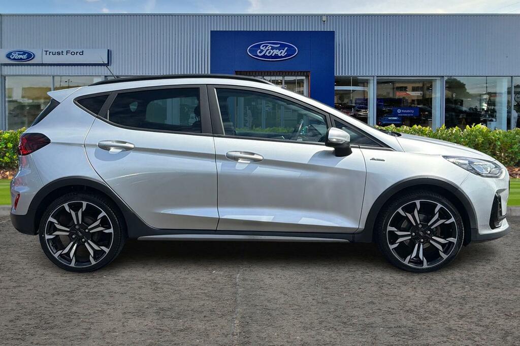 Ford Fiesta 1.0 Ecoboost Hybrid Mhev 125 Active X With Rea ML23CPF Silver #3