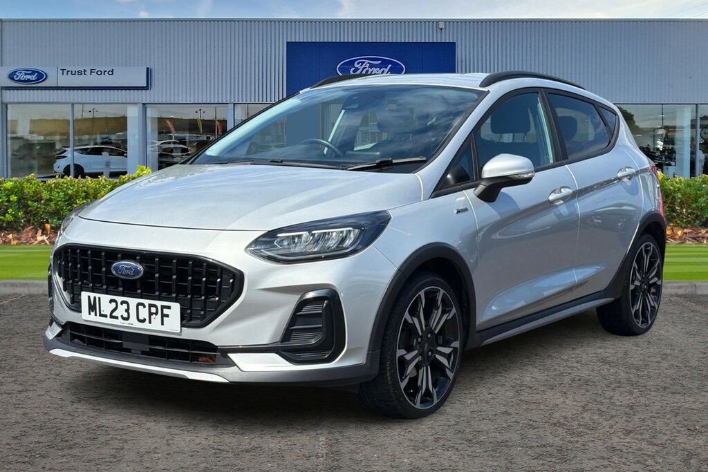 Ford Fiesta 1.0 Ecoboost Hybrid Mhev 125 Active X With Rea ML23CPF Silver #5