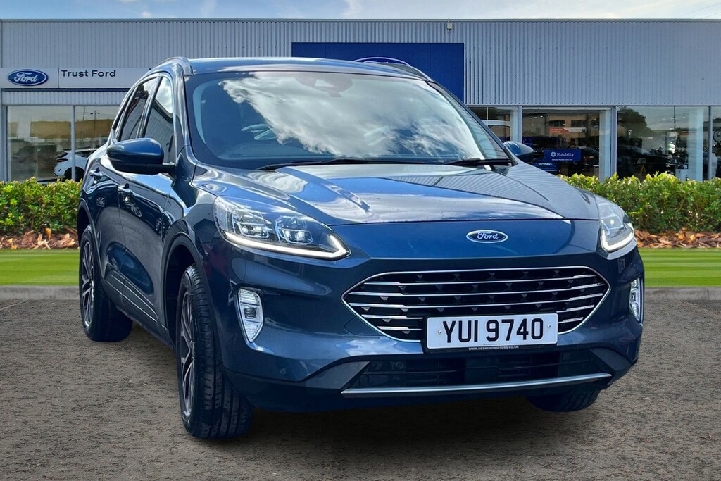 Ford Kuga 1.5 Ecoboost 150 Titanium Edition 5Dr- Parking Sen YUI9740 Blue