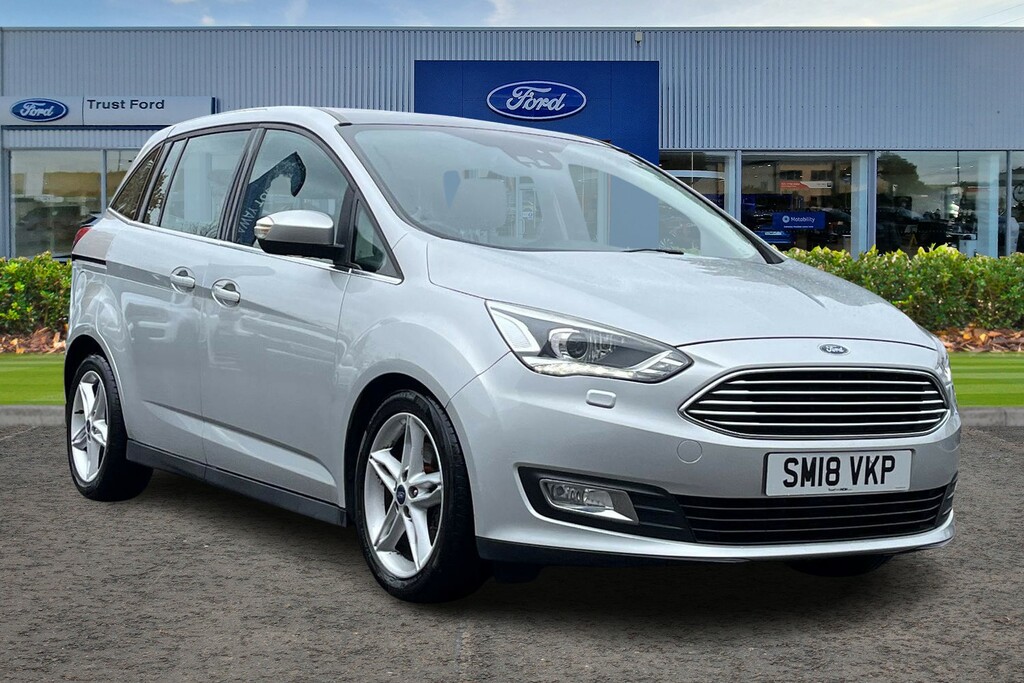 Ford Grand C-Max 1.0 Ecoboost 125 Titanium X Silver